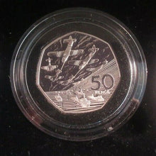 Load image into Gallery viewer, Allied Invasion 1994 Silver Proof 3 Coin Set Inc UK 50p and USA $1 in Box+COA
