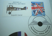 Load image into Gallery viewer, 2007 SOPWITH CAMEL HISTORY OF THE ROYAL AIR FORCE PROOF 1 DOLLAR COIN COVER PNC
