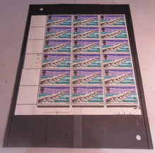 Load image into Gallery viewer, 1968 TARR STEPS PREHISTORIC 4d 18 X STAMPS MNH INCLUDES STAMP HOLDER
