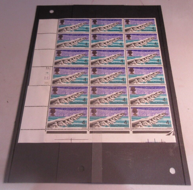 1968 TARR STEPS PREHISTORIC 4d 18 X STAMPS MNH INCLUDES STAMP HOLDER