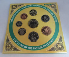 Load image into Gallery viewer, 1999 UK BRILLIANT UNCIRCULATED COIN COLLECTION ROYAL MINT PACK
