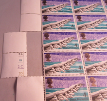 Load image into Gallery viewer, 1968 TARR STEPS PREHISTORIC 4d 18 X STAMPS MNH INCLUDES STAMP HOLDER
