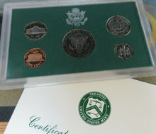 Load image into Gallery viewer, USA PROOF 5 COIN SET 1995 SANFASICO MINT KENEDY 1/2 DOLLAR - CENT US MINT

