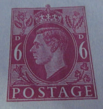 Load image into Gallery viewer, KING GEORGE VI 6d BY AIR MAIL AIR LETTER UNUSED

