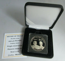 Load image into Gallery viewer, 2008 HISTORY OF THE RAF FLYING ACES PROOF £5 FIVE POUND CROWN BOX COA
