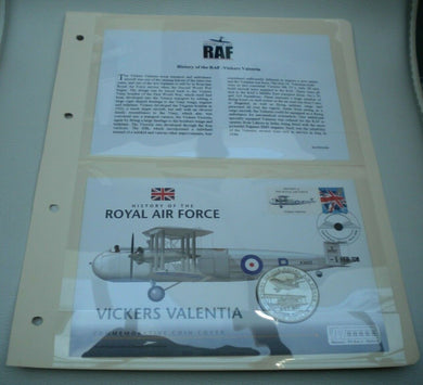 2007 VICKERS VALENTIA PROOF COMMEMORATIVE 1 DOLLAR COIN COVER PNC WITH COA