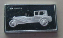 Load image into Gallery viewer, 1924 LANCIA 15mm X 10mm 1.60gram SILVER INGOT WITH INFORMATION SLIP
