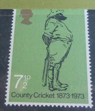 Load image into Gallery viewer, 1973 COUNTY CRICKET POST OFFICE BRITISH MINT STAMPS PRESENTATION PACK
