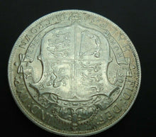 Load image into Gallery viewer, 1914 GEORGE V BARE HEAD FIRST COINAGE 1/2 CROWN SPINK 4011 CROWNED SHIELD 1
