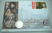 Load image into Gallery viewer, 2001 A CENTURY OF THE MONARCHY, MONARCHS OF THE 19 CENTURY BUNC £5 COINCOVER PNC
