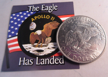 Load image into Gallery viewer, 1972 EISENHOWER THE EAGLE HAS LANDED DOLLAR STRUCK BY US MINT IN FLIP WITH COA
