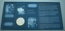 Load image into Gallery viewer, 1953-2003 DNA DOUBLE HELIX ROYAL MINT BUNC £2 COIN COVER PNC, STAMPS,INFO CARD
