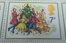 Load image into Gallery viewer, 1978 CHRISTMAS SINGING CAROLS 7P BLOCK OF 12 STAMPS MNH
