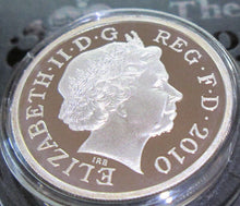 Load image into Gallery viewer, UK 2010 ROYAL MINT Capital Cities LONDON £1 One Pound SILVER Proof PIEDFORT COIN
