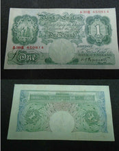 Load image into Gallery viewer, 1948 £1 BANK NOTE A--B PEPPIATT BE52D VF - EF MULTI LISTING PLEASE CHOOSE
