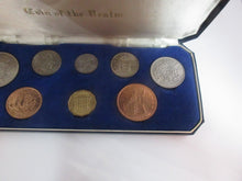 Load image into Gallery viewer, 1964 UK 8 Coin Specimen Year set 1/2p - 1/2 Crown + Original Royal Mint Box
