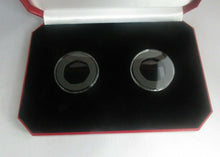 Load image into Gallery viewer, Pobjoy Mint Box For 2 x 50p or 2 x Crown sized Coins in Stunning Condition
