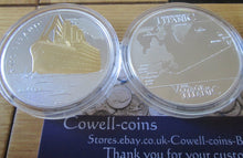 Load image into Gallery viewer, 2010 - 2016 CROWNS &amp; CROWN SIZED MEDALlIONS GOLD &amp; SILVER PLATED &amp; OR COLOURIZED
