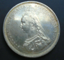 Load image into Gallery viewer, 1887 PROOF VICTORIA SHILLING JUBILEE BUST Spink 3926 SCARCE COIN CC1
