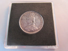 Load image into Gallery viewer, 1887 QUEEN VICTORIA JUBILEE HEAD aUNC SHILLING SPINK 3926 &amp; QUAD CAPSULE
