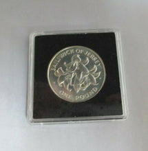 Load image into Gallery viewer, 1972 ROYAL WEDDING ANNIVERSARY STERLING SILVER £1 COIN BOX / COA
