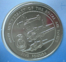 Load image into Gallery viewer, 1998 ROYAL AIR FORCE 80TH ANNIVERSARY MINT BUNC £5 COIN COVER, STAMPS/POSTMARKS
