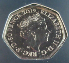 Load image into Gallery viewer, 2019 I STRUCK THIS COIN THE ROYAL MINT EXPERIENCE BU 50P IN ROYAL MINT PACK/BAG
