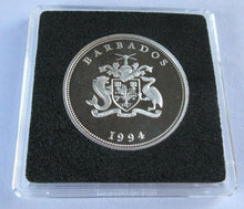 Load image into Gallery viewer, 1994 QUEEN MOTHER QUEEN ELIZABETH II SILVER PROOF $1 ONE DOLLAR COIN BOX &amp; COA
