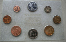 Load image into Gallery viewer, 1990 SOUTH AFRICA COIN SET 1 CENT - 2 RAND BRILLIANT UNCIRCULATED
