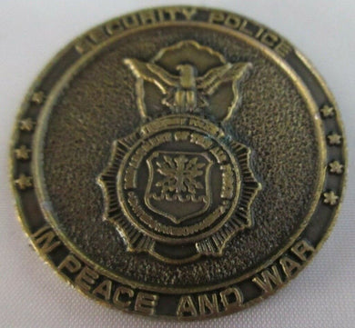 SECURITY POLICE IN PEACE AND WAR AIR FORCE SECURITY POLICE ASSOCIATION MEDAL