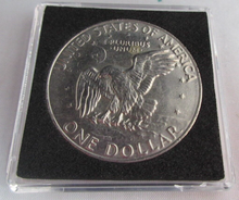 Load image into Gallery viewer, 1978 USA P THE EAGLE HAS LANDED EARTH SHOT ONE DOLLAR $1 COIN UNC CAP &amp; COA
