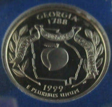 Load image into Gallery viewer, 1999 UNITED STATES MINT 50 STATE QUARTERS PROOF 5 COIN SET SAN FRANCISCO MINT
