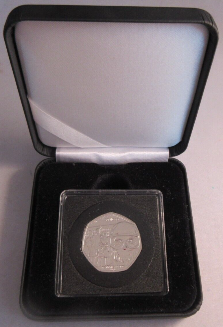 2020 WE UNITE AS ONE A RARE GIBRALTAR FIFTY PENCE 50P DEEP PROOF LIKE WITH BOX