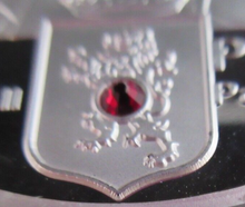 Load image into Gallery viewer, 2012 ROYAL DYNASTIES OF EUROPE KING ALBERT PRINCESS PAOLA S/P PROOF MEDAL &amp; COA
