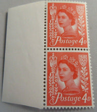 Load image into Gallery viewer, VARIOUS QUEEN ELIZABETH II 4d (6 PAIRS) 12 STAMPS MNH WITH CLEAR FRONTED HOLDER
