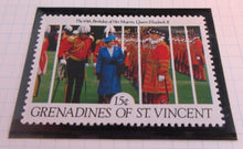 Load image into Gallery viewer, 1991 65TH BIRTHDAY QUEEN ELIZABETH II GRENADINES ST VIN STAMPS MNH &amp; ALBUM SHEET
