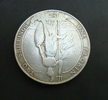 Load image into Gallery viewer, UK 1905 FLORIN EDWARD VII BRITISH SILVER FLORIN ref SPINK 5981 Cc2
