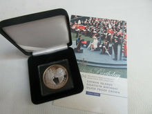 Load image into Gallery viewer, QEII CHARLES INVESTITURE  2006  SILVER PROOF .999 SELECTIVE GOLD CROWN COIN
