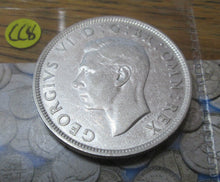 Load image into Gallery viewer, 1942 KING GEORGE VI SILVER HALFCROWN VERY COLLECTABLE CONDITION SPINK 4080 Cc8
