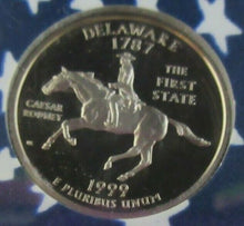 Load image into Gallery viewer, 1999 UNITED STATES MINT 50 STATE QUARTERS PROOF 5 COIN SET SAN FRANCISCO MINT
