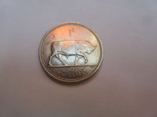 Load image into Gallery viewer, 1964 Ireland EIRE 1 SHILLING Coin reverse BULL obverse Harp
