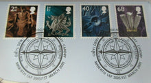 Load image into Gallery viewer, 2005 EXPLORING THE MENAI STRAITS £1 COIN COVER ROYAL MAIL STAMPS, POSTMARKS PNC
