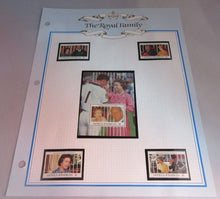 Load image into Gallery viewer, 1991 65TH BIRTHDAY QUEEN ELIZABETH II ANTIGUA &amp; BARBUDA STAMPS MNH &amp; ALBUM SHEET
