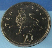 Load image into Gallery viewer, 1992 FAREWELL TO THE FLORIN INTRODUCTION OF THE SMALLER TEN PENCE COIN COVER PNC
