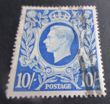 Load image into Gallery viewer, KING GEORGE VI PRE DECIMAL STAMPS - 4 X LARGE STAMPS USED &amp; STAMP HOLDER
