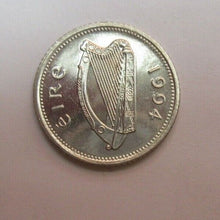 Load image into Gallery viewer, 1994 Ireland EIRE 10 PENCE Coin reverse SALMON obverse Harp PROOF LIKE FIELDS
