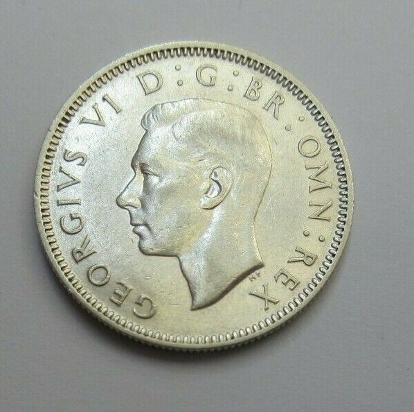 1942 SCOTISH SHILLING GEORGE VI 1ST COINAGE SPINK REF 4083 UNC CC2