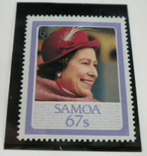 Load image into Gallery viewer, QUEEN ELIZABETH II THE 60TH BIRTHDAY OF HER MAJESTY SAMOA STAMPS MNH
