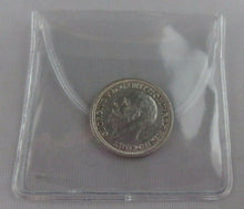 Load image into Gallery viewer, 1934 GEORGE V UNC .500 SILVER THREE PENCE COIN IN CLEAR FLIP
