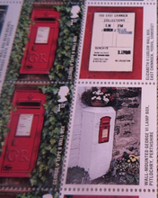 Load image into Gallery viewer, 2009 ROYAL MAIL POST BOXES POSTAGE STAMP SHEET MNH IN PROTECTIVE ALBUM PAGE
